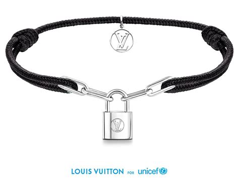 lv silver lockit bracelet|louis vuitton lock bracelet unicef.